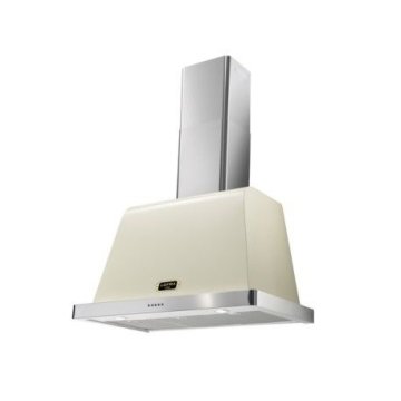 Lofra Dolcevita 90 Cappa aspirante a parete Avorio, Acciaio inox 800 m³/h