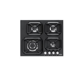 Lofra HLNM6G0 piano cottura Nero Da incasso 60 cm Gas 4 Fornello(i)