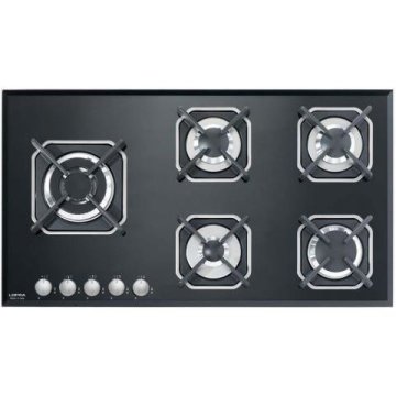 Lofra Marte 90 Nero Da incasso 90 cm Gas 5 Fornello(i)