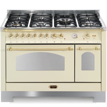 Lofra RBID126MFT+E/2AEO Cucina freestanding Elettrico Gas Avorio A