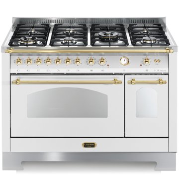 Lofra RBPD126MFT+E/2AEO Cucina freestanding Elettrico Gas Bianco