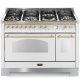 Lofra RBPD126MFT+E/2AEO Cucina freestanding Elettrico Gas Bianco 2