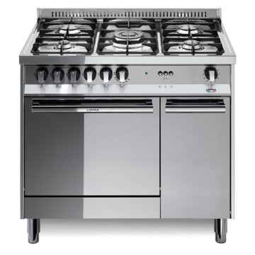 Lofra MT96MF/C cucina Cucina freestanding Elettrico Gas Acciaio inox