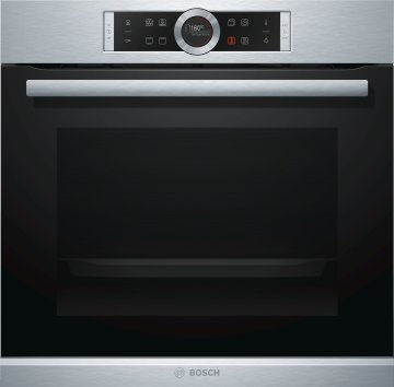 Bosch Serie 8 HBG633TS1J forno 71 L 2850 W Nero, Acciaio inox