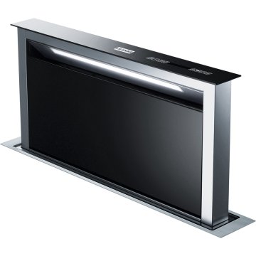 Franke FDW 908 IB XS Aspirazione verso il basso Nero, Acciaio inox 420 m³/h