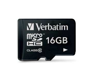 Verbatim Premium 16 GB MicroSDHC Classe 10