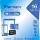 Verbatim Premium 16 GB MicroSDHC Classe 10 3