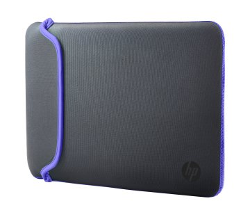 HP 15.6 Gray/Purple Neoprene Sleeve