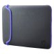 HP 15.6 Gray/Purple Neoprene Sleeve 2