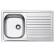 Glem Gas L1G86XS2 lavello Lavello ad incasso Rettangolare Acciaio inox 2