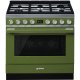 Smeg CPF9GPOG cucina Elettrico Gas Oliva 2