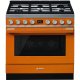 Smeg CPF9GPOR cucina Elettrico Gas Arancione 2