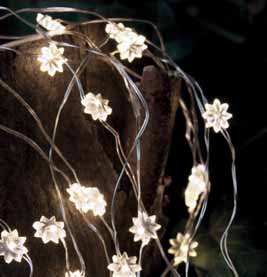 Sirius Home Silke Figura luminosa decorativa Argento, Trasparente 40 lampada(e) LED