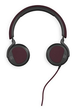 Bang & Olufsen BeoPlay H2 Auricolare Cablato A Padiglione Musica e Chiamate Nero, Bordeaux