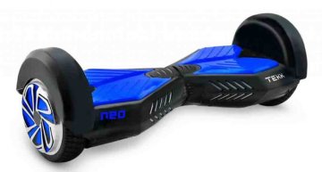 TEKK 8 NEO hoverboard Monopattino autobilanciante 12 km/h 4440 mAh Nero, Blu