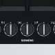 Siemens EP7A6QB90 piano cottura Nero Da incasso Gas 5 Fornello(i) 7