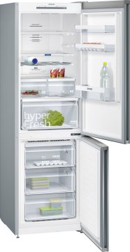 Siemens iQ300 KG36NVI3A frigorifero con congelatore Libera installazione 324 L Acciaio inox