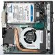 Lenovo ThinkCentre M73 Intel® Pentium® G G3220T 4 GB DDR3-SDRAM 500 GB Hard Disk Ibrido Windows 7 Professional USFF PC Nero 4