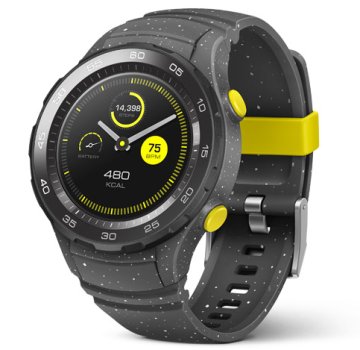 Huawei Watch 2 3,05 cm (1.2") AMOLED Digitale 390 x 390 Pixel Nero Wi-Fi GPS (satellitare)