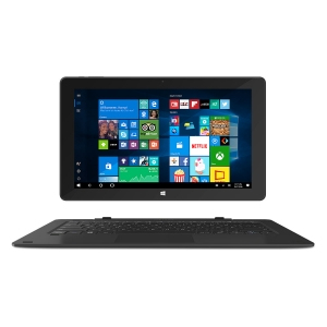 Trekstor SurfTab twin 32 GB 29,5 cm (11.6") Intel Atom® 2 GB Wi-Fi 4 (802.11n) Windows 10 Home Nero