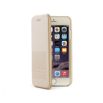 Tucano Dueinuno custodia per cellulare 11,9 cm (4.7") Custodia a borsellino Oro
