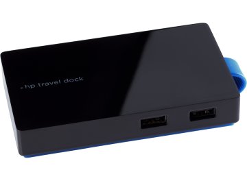 HP USB-A Travel Dock for All notebook Cablato USB 3.2 Gen 1 (3.1 Gen 1) Type-A Nero