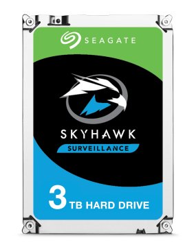 Seagate SkyHawk ST3000VX010 disco rigido interno 3 TB 64 MB 3.5" Serial ATA III