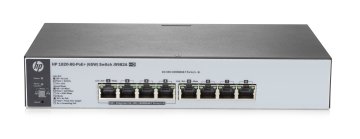 HPE OfficeConnect 1820 8G PoE+ (65W) Gestito L2 Gigabit Ethernet (10/100/1000) Supporto Power over Ethernet (PoE) 1U Grigio
