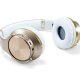 Conceptronic CHSPBTNFCSPKG cuffia e auricolare Con cavo e senza cavo A Padiglione Musica e Chiamate Micro-USB Bluetooth Oro, Bianco 2