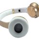 Conceptronic CHSPBTNFCSPKG cuffia e auricolare Con cavo e senza cavo A Padiglione Musica e Chiamate Micro-USB Bluetooth Oro, Bianco 3