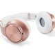 Conceptronic CHSPBTNFCSPKR cuffia e auricolare Con cavo e senza cavo A Padiglione Musica e Chiamate Micro-USB Bluetooth Oro rosa, Bianco 2