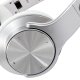 Conceptronic CHSPBTNFCSPKS cuffia e auricolare Con cavo e senza cavo A Padiglione Musica e Chiamate Micro-USB Bluetooth Argento, Bianco 4