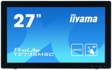 iiyama ProLite T2735MSC-B2 Monitor PC 68,6 cm (27") 1920 x 1080 Pixel Full HD LED Touch screen