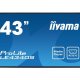 iiyama ProLite LE4340S-B1 Pannello piatto per segnaletica digitale 109,2 cm (43