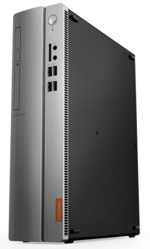 Lenovo IdeaCentre 310S Intel® Pentium® J4205 4 GB DDR3-SDRAM 1 TB HDD Windows 10 Home SFF PC Nero, Argento
