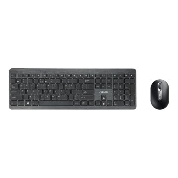 ASUS W2000 tastiera Mouse incluso RF Wireless Nero