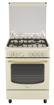 Hotpoint HT6TM4AF C (O) IT cucina Elettrico Gas Beige A