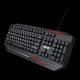 ASUS Sagaris GK100 tastiera Gaming USB Nero, Rosso 2