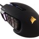 Corsair SCIMITAR RGB MOBA/MMO mouse Gaming Mano destra USB tipo A Ottico 12000 DPI 2