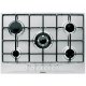 Glem Gas P5GFXV piano cottura Nero, Acciaio inox Da incasso 70 cm 5 Fornello(i) 2