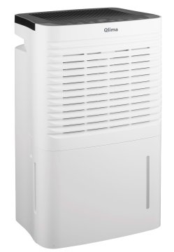 Qlima D430 deumidificatore 6 L 45 dB 570 W Nero, Bianco