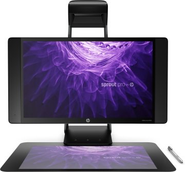 HP Sprout Pro G2 Intel® Core™ i7 i7-7700T 60,5 cm (23.8") 1920 x 1080 Pixel Touch screen All-in-One workstation 16 GB DDR4-SDRAM 512 GB SSD NVIDIA® GeForce® GTX 960M Windows 10 Pro Nero