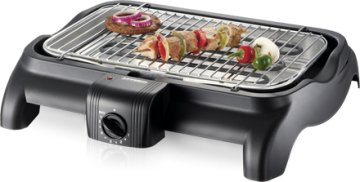 Severin PG 1511 barbecue per l'aperto e bistecchiera Nero 2300 W