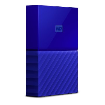 Western Digital My Passport disco rigido esterno 2 TB 2.5" Micro-USB B 3.2 Gen 1 (3.1 Gen 1) Blu