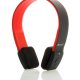 itek ITEH03LBR cuffia e auricolare Wireless A Padiglione Musica e Chiamate Bluetooth Nero, Rosso 2