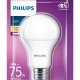 Philips Lampadina non regolabile, luce bianca calda, 11 W (75 W), E27 3