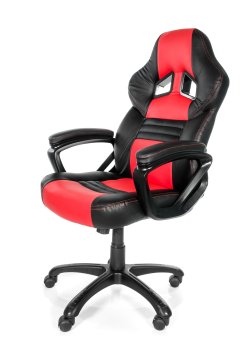 Arozzi Monza Sedia per gaming universale Seduta imbottita Nero, Rosso
