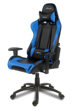 Arozzi Verona Sedia da gaming per PC Seduta imbottita Nero, Blu