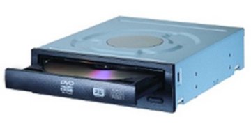 Lite-On IHAS124-04 lettore di disco ottico Interno DVD Super Multi DL Nero