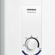 Siemens DE1113407M scaldabagno Verticale Senza serbatoio (istantaneo) Sistema per caldaia singola Bianco 2